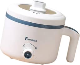 Panela elétrica multifuncional para cozinhar macarrão, panela de arroz, mini panelas quentes para sopa, Sem Vaporizador