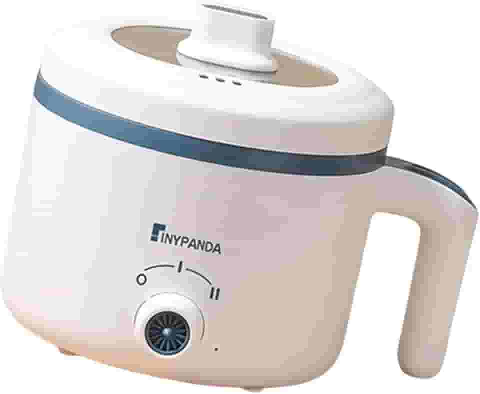 Panela elétrica multifuncional para cozinhar macarrão, panela de arroz, mini panelas quentes para sopa, Sem Vaporizador
