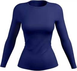 Camisa Blusa Térmica Feminina Manga Longa Camiseta Segunda Pele Proteção Solar Fator UV 50+ F7NEWSTYLE