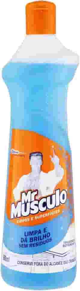 Mr. Músculo Limpador Limpa Vidro Líquido 500ml