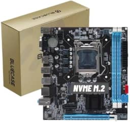 Placa Mãe B75 Lga 1155 Ddr3 I3 I5 I7 Nvme M2 Lan Giga Usb 3.0