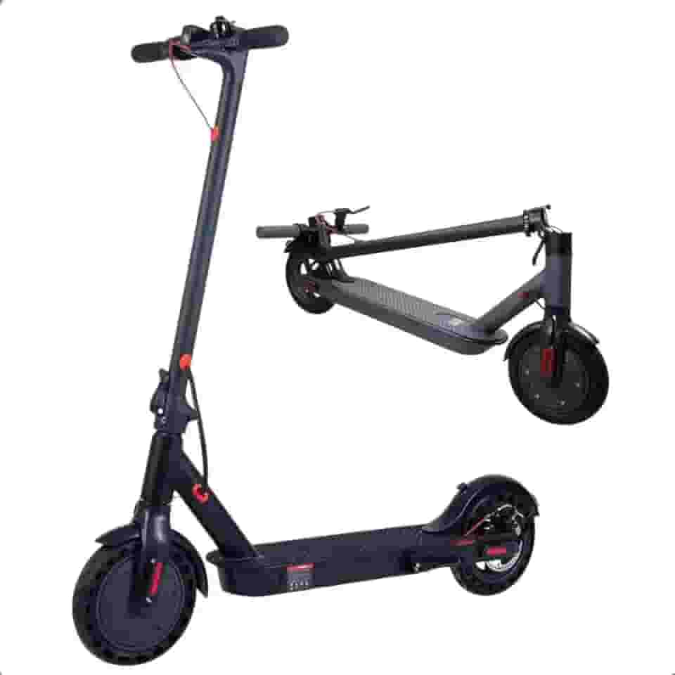 Patinete Elétrico 350W Walk Machine Motorizado Dobrável com Pneu Aderente, Bateria Recarregável 36V 25km/h