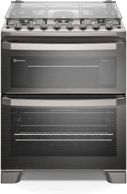 Fogão Electrolux 5 Bocas Experience com PerfectCook360 Prata (FE5DC) 127V