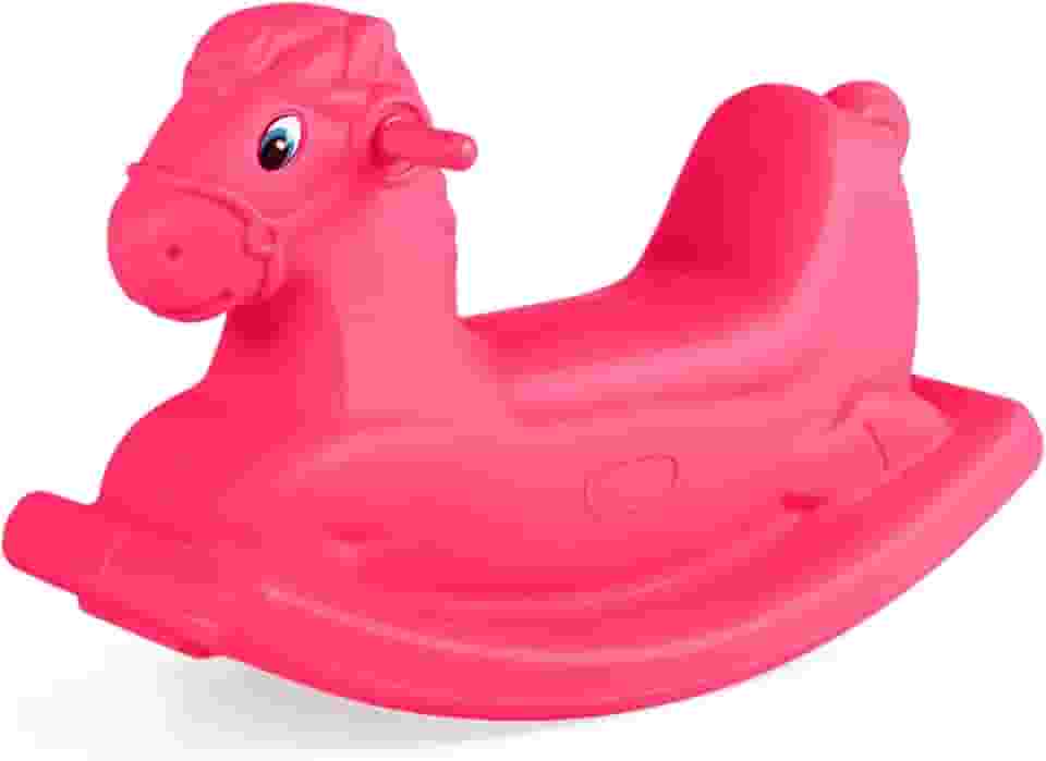 Cavalinho de Balanço Huppa Huppa, Homeplay, Rosa