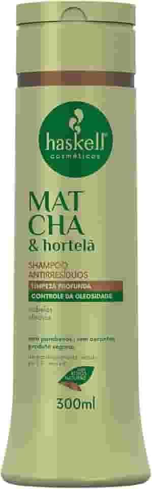 Haskell Shampoo Antirresíduos Matcha & Hortelã 300Ml