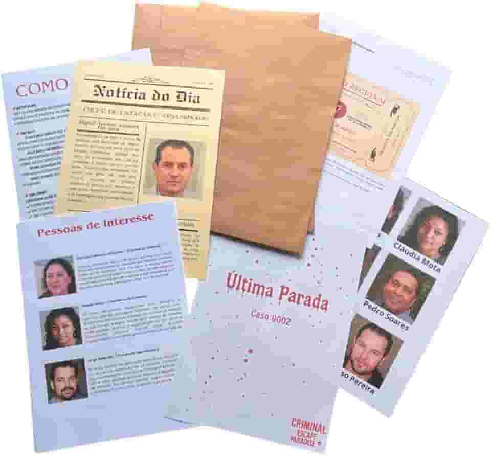Jogo Detetive Investigação Criminal Resolva Casos Criminais - Caso 0002