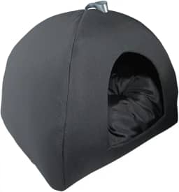 Cama Pet 2 em 1: Casinha, Cabana, Toca, Iglu com Almofada para Cães e Gatos: Conforto e Versatilidade para Seu Animal de Estimação!