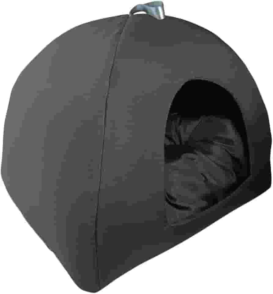 Cama Pet 2 em 1: Casinha, Cabana, Toca, Iglu com Almofada para Cães e Gatos: Conforto e Versatilidade para Seu Animal de Estimação!