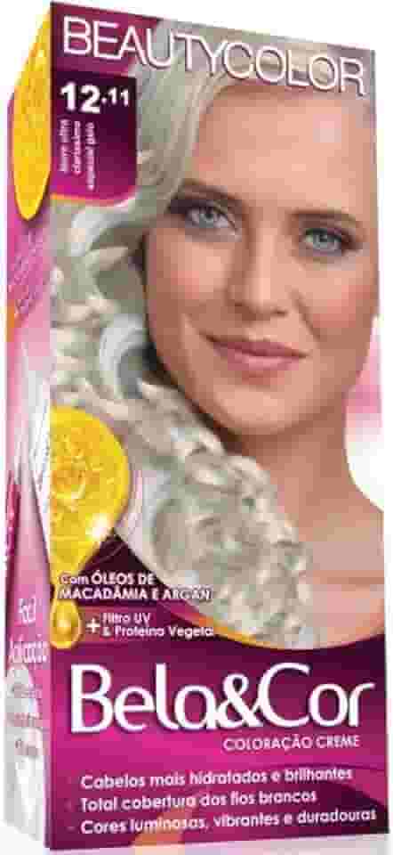 Coloração Bela&Cor - 12.11 Louro Ultra Claro Especial Gelo