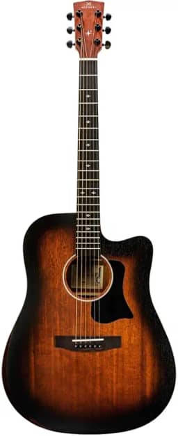 Violão Elétrico Profissional de Aço com Encordoamento Michael