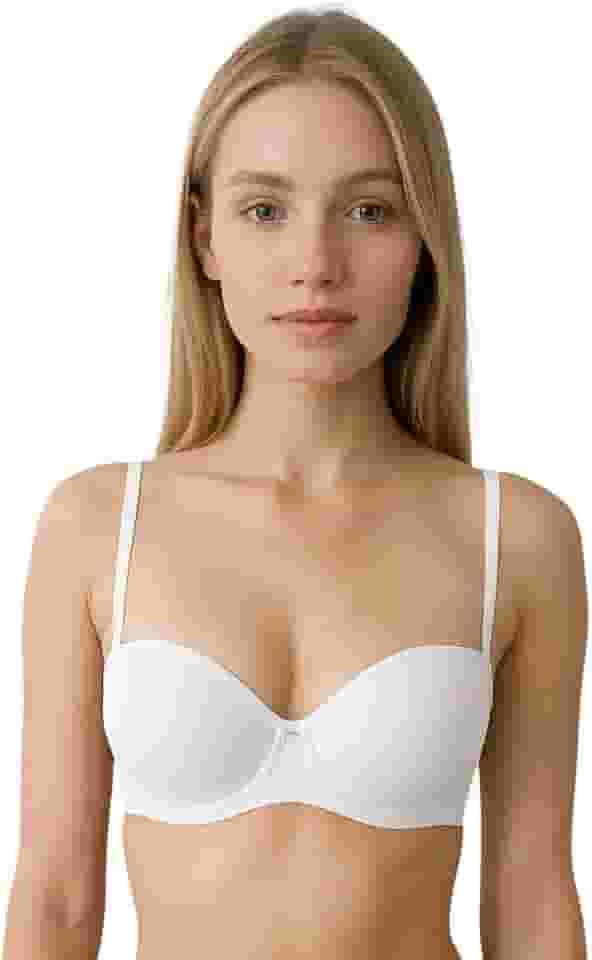 Sutiã com Bojo Tomara que Caia Alça Removível Madonna