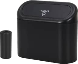 CZWL&HG Mini Lata de Lixo Portátil Suspensa para Carro, Lata de Lixo com Tampa, Lata de Lixo de Mesa de Plástico, Lata de Lixo para Casa de Escritório de Carro, Lata de Lixo Inodora À Prova D'Água(Pre