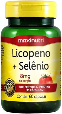 Licopeno + Selênio Anti-OX 500mg - 60 Cáps., Maxinutri