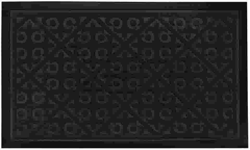 Tapete Waterkap Residencial 45cm x 75cm Preto