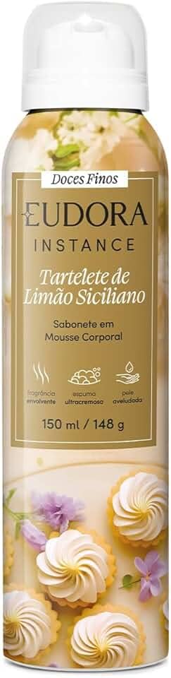Instance Sabonete Mousse Corporal Tartelete de Limão Siciliano 150ml/148g