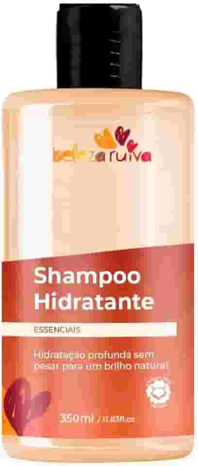 Beleza Ruiva – Shampoo Hidratante Essenciais 350ml | Hidrata, Limpa e Protege | Com Pantenol, Colágeno Hidrolisado e Extrato de Alecrim