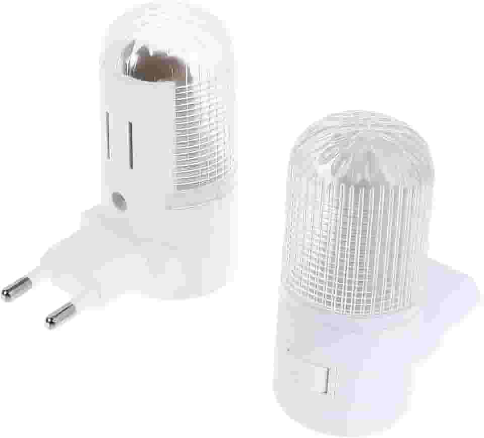 Kit Luminárias de Tomada Noturna Bivolt – Luz Suave para Quarto Infantil e Ambientes Aconchegantes - Kit com 2