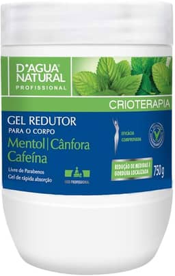 D'AGUA NATURAL Gel Redutor D'Agua Natural 750 G