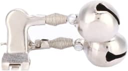 Kit Alarme para Vara Pesca com Guizo Duplo Alerta de Peixe tipo Sino