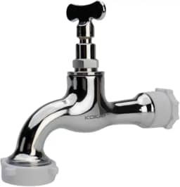 Torneira Jardim Tanque Quintal Cromada 100% Metal 1/2'x3/4'