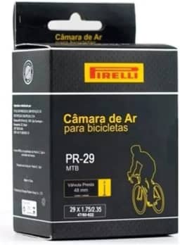 Câmara De Ar Pirelli Mtb 29Er Válvula Presta 48Mm