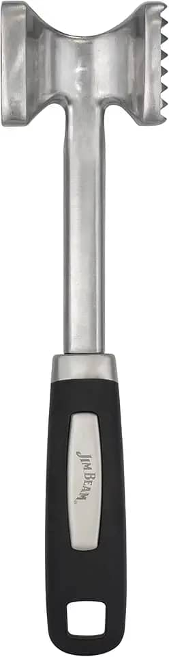 Jim Beam Amaciador de carne de construção resistente com cabo macio, médio.