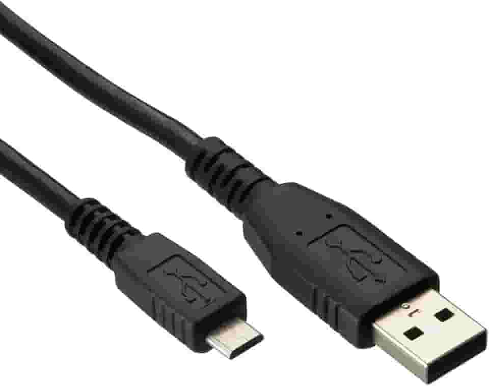 Cabo PC-USB3004 Preto - USB para Micro USB 2.0 3 Metros, Taxa de Transferência até 480 Mbps