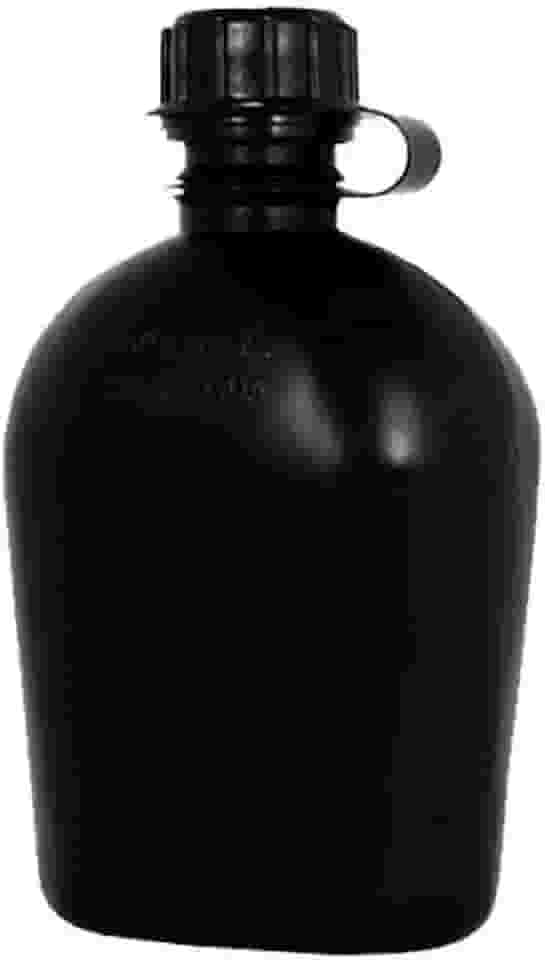 Cantil de Polipropileno Belica Militar Treme Terra Preto 900 ml