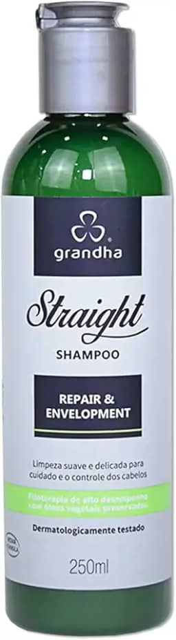 Kit Straight Home Care para Cuidados Diários dos Cabelos Alisados (Straight Shampoo 250ml)