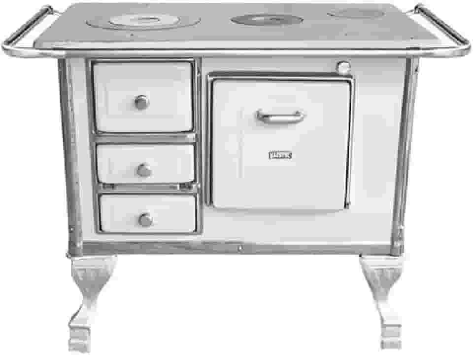 Fogao a Lenha Maestro N 1 Branco Direito