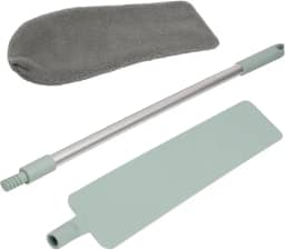 Espanador de Pó Extensível | Microfibra Lavável + Cabo Longo Alumínio – Limpeza Fácil em Tetos, Cantos e Superfícies Inacessíveis | Storeasy