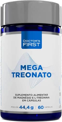 Mega Treonato 800mg 60 Cápsulas Magnesio Treonina Doctor's FIRST