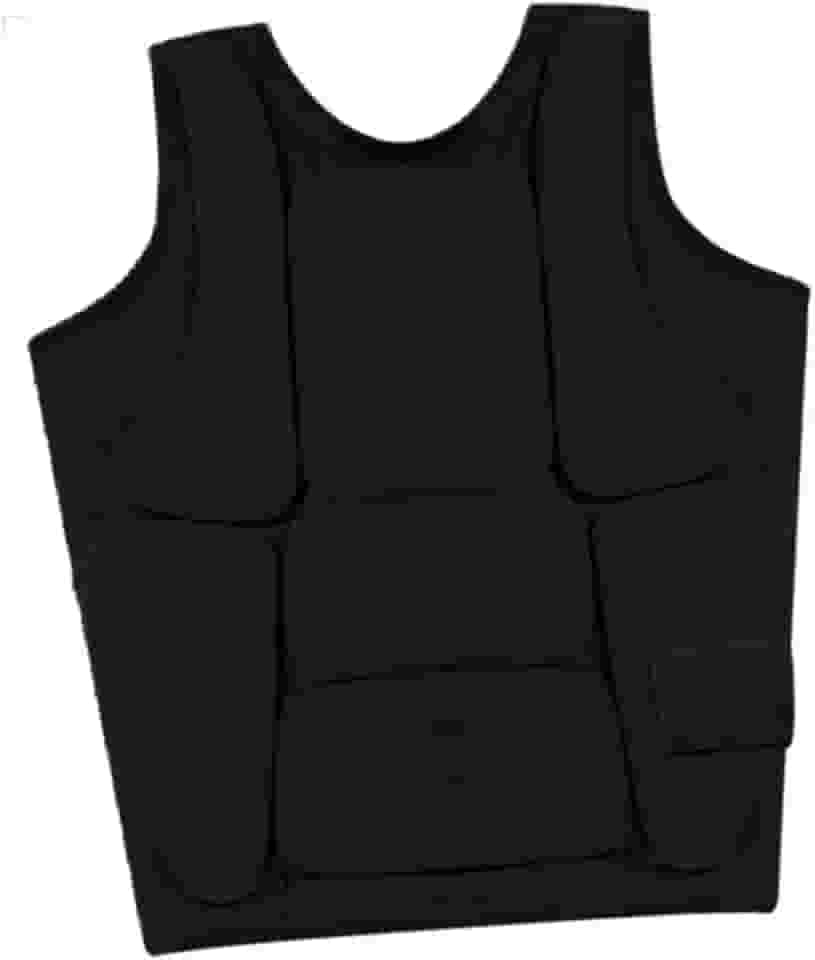 oshhni Protetor de tórax de karatê, equipamento de proteção respirável, multifuncional, prático, para costelas, colete de taekwondo para boxe, muay thai