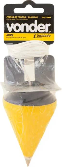 Prumo de Centro de Plástico