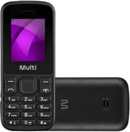 Celular UP 4G Dual Chip Mp3 Preto Multi - P9139