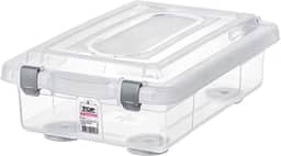 Sanremo - Caixa Organizadora Plástica de 2,3 Litros e Tampa com Travas, Linha Top Stock