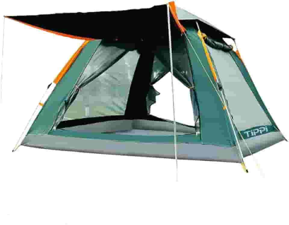 Barraca de Acampamento Grande 4 e 5 Pessoas Conforto e Proteção Ideal para Camping e Aventuras Espaçosa e Confortável Resistente e Fácil de Montar 2,1x2,1x1,5m