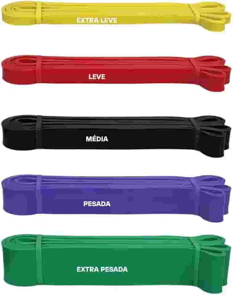 Super Band Elástico Para Exercícios Faixas Para Treinamento de Força e Resistência de Alta Intensidade e Qualidade Premium