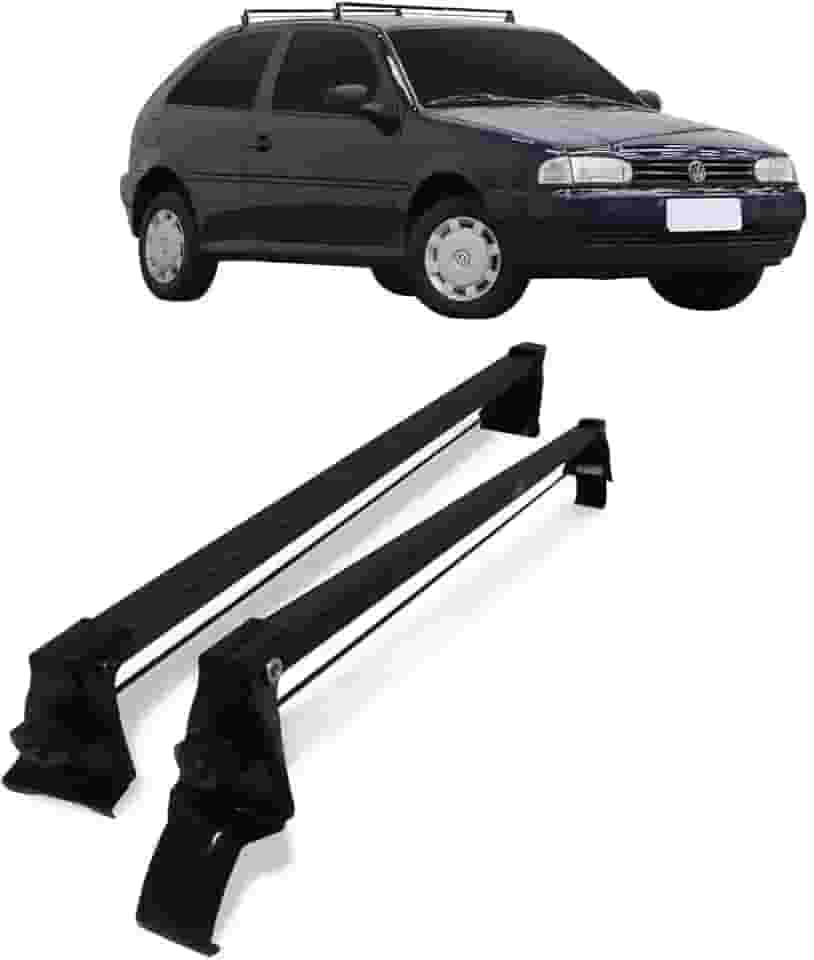 Rack de Teto Gol 96 97 98 99 00 01 02 03 04 com 2 Portas Preto Aço Vhip