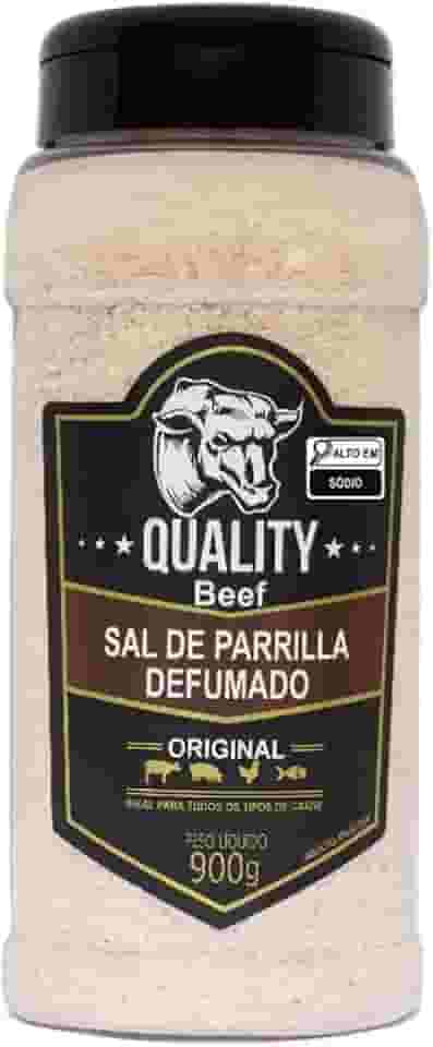Quality Beef Tempero Sal de Parrilla Defumado 900g