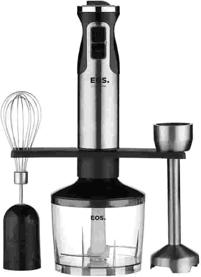 Mixer Eos 3 Em 1 12 Velocidades 850w Inox e Preto Emx03 110v