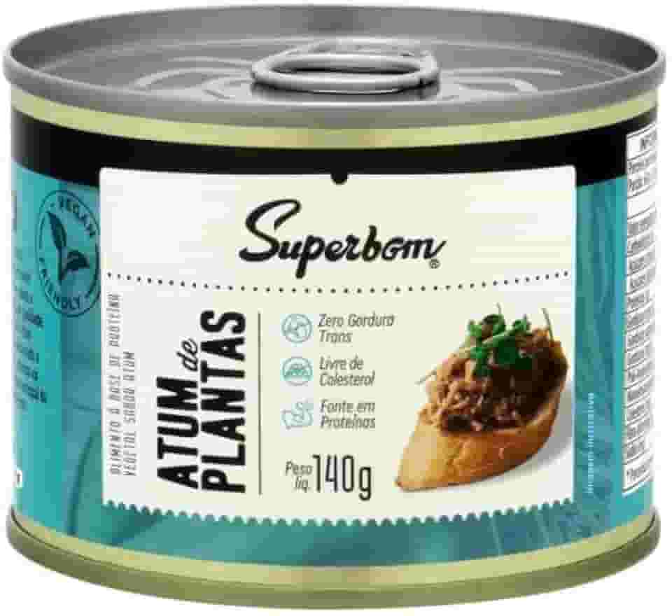 ATUM DE PLANTAS Vegetal SUPERBOM LATA 140G