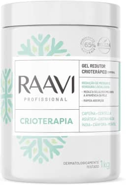 Raavi - Gel Redutor Crioterápico Corporal 1kg