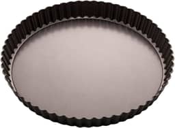 Forma para Torta e Bolo Redonda de Fundo Removível Antiaderente 24 ou 26cm com Fundo Falso (24cm)