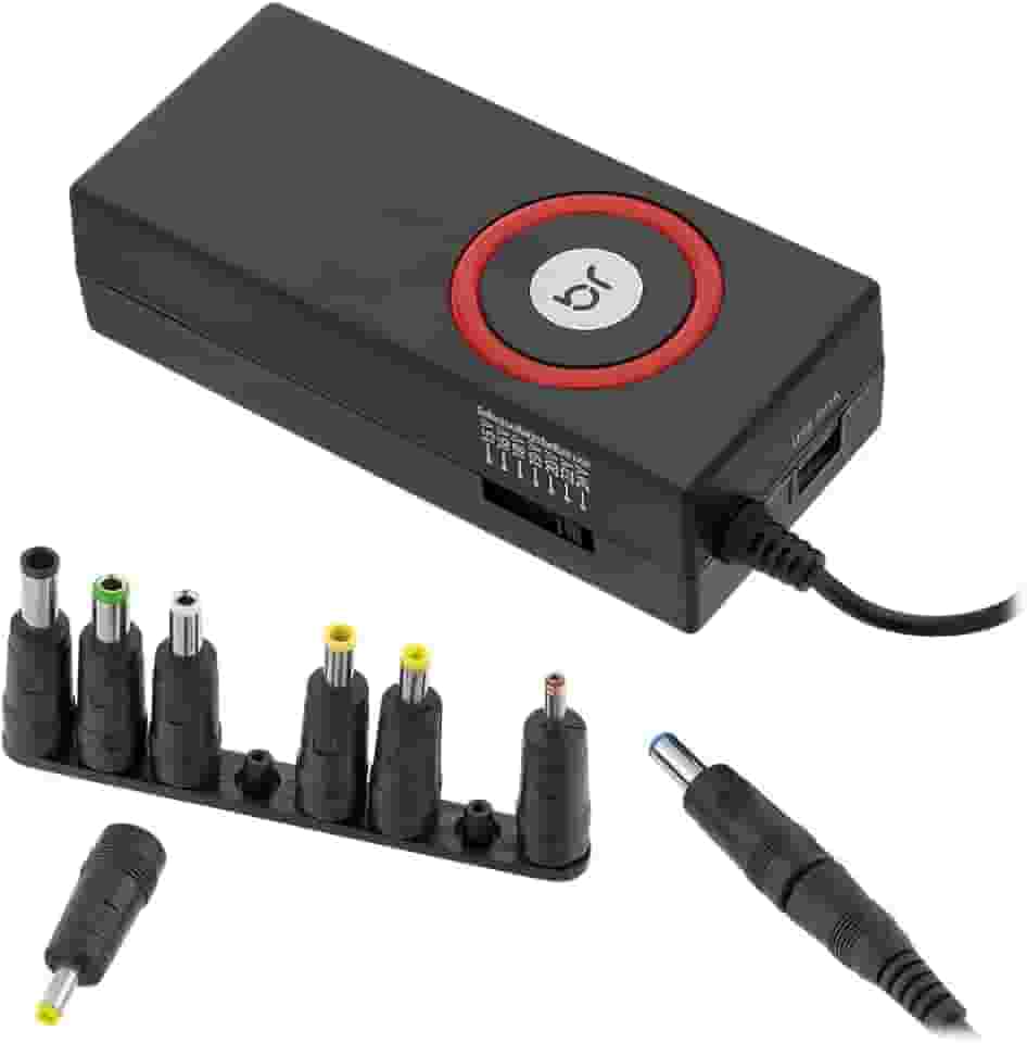 Bright, Carregador Universal, Possui Proteção Contra Sobrecarga, Bivolt, Contém 8 Tipos de Conectores, Com 1 Saída Para USB - 5V1A, Versátil, Prático e Excelente Para Uso Diário, Design Funcional