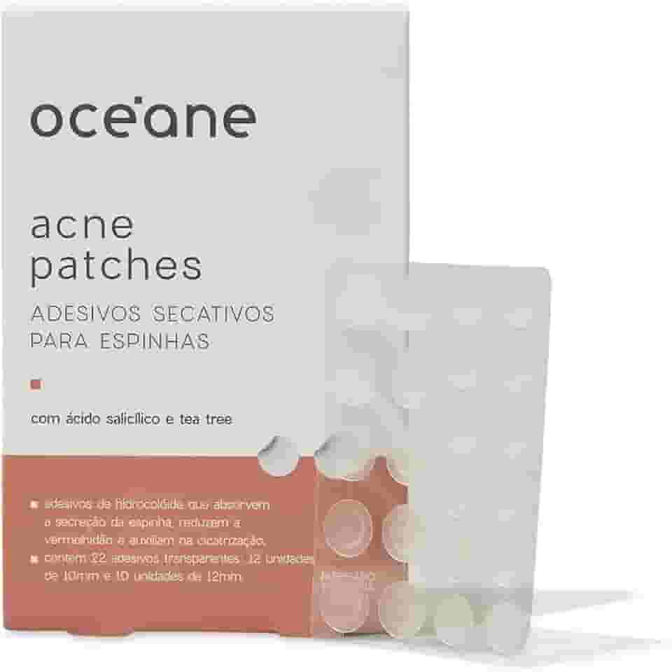 Océane Adesivos Secativos Para Espinhas com Ácido Salicílico - Acne Patches 22un