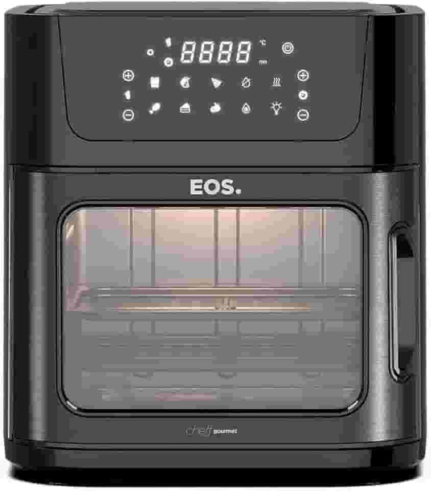 Fritadeira Air Fryer Oven Eos 15 Litros Digital Inox All Black Eaf15ip 220v