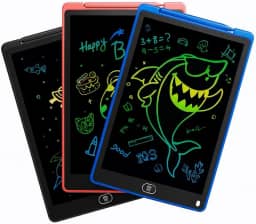 Lousa Magica Infantil 12 Polegadas Grande LCD Digital Tablet de Desenho e Escrita - Tablet Quadro Mágico para Criança Educativo Premium MyBrins