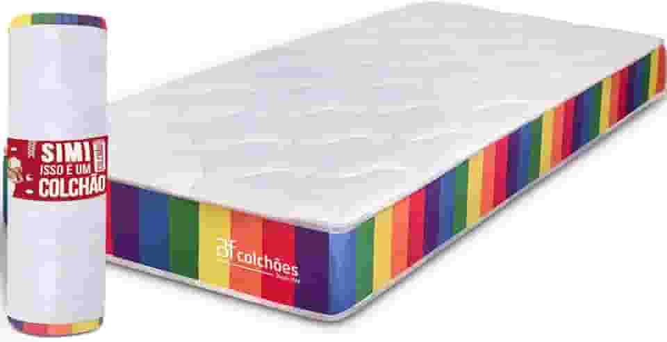 Colchão Solteiro Vácuo Dupla Face Max Flowing 78x188cm BF Colchões