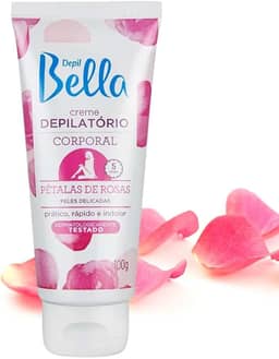 Creme Depilatório Corporal, Pétalas 100g, Depil Bella